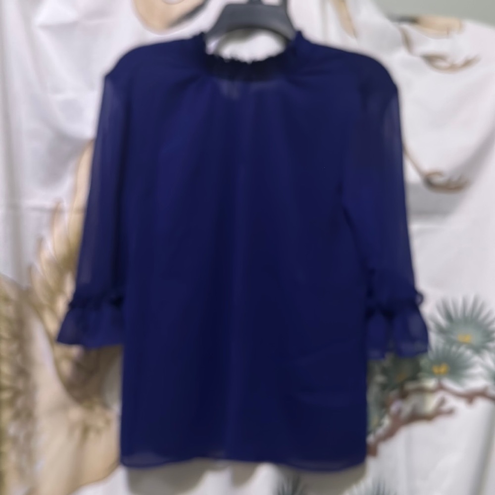 Ann Taylor Medium Petite, Blue, never been used.
